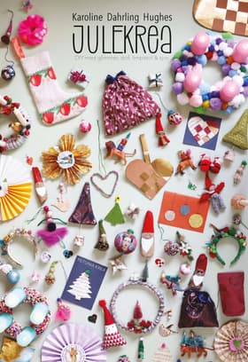 JULEKrea - DIY med glimmer, stof, limpistol & sjov af Karoline Dahrling Hughes
