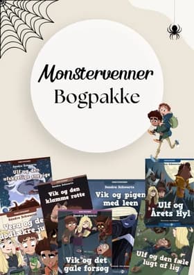 Monstervenner Bogpakke af Sandra Schwartz