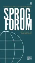 Sprogforum 70: Mundtlighed og performativitet