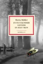 En flue kommer gennem en halv skov