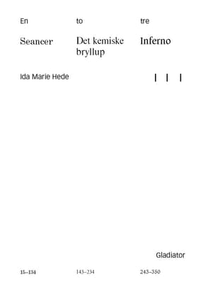 En to tre af Ida Marie Hede