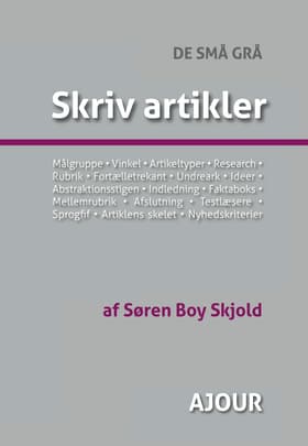 Skriv artikler af Søren Boy Skjold