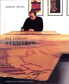 Per Kirkeby - stentryk af Mikael Wivel